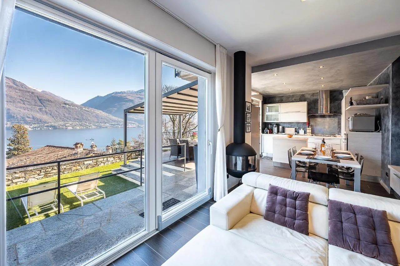 Verde Ferienhaus Mit Panorama-Seeblick Pianello Del Lario Tatil Evi