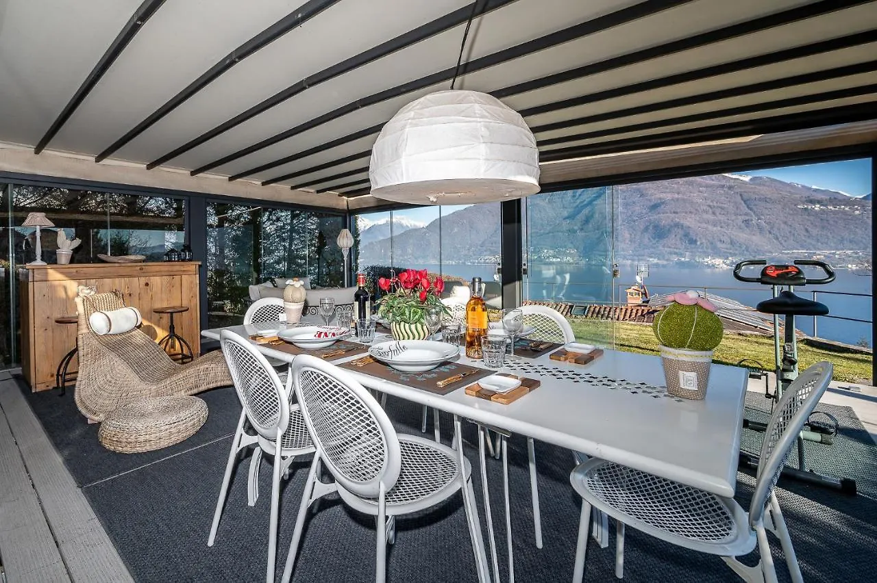 Verde Ferienhaus Mit Panorama-Seeblick Pianello Del Lario 0*,