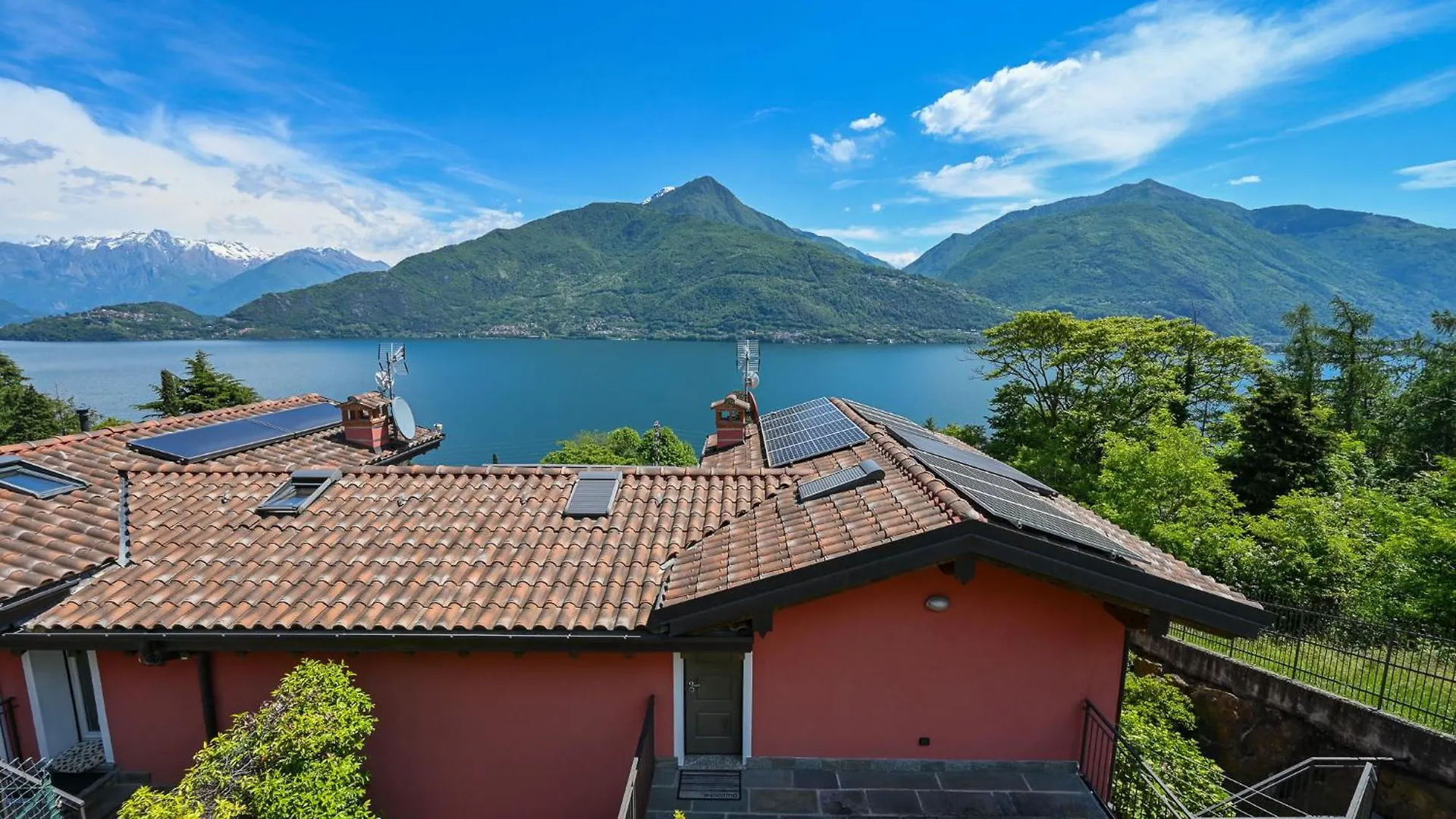 Verde Ferienhaus Mit Panorama-Seeblick Pianello Del Lario