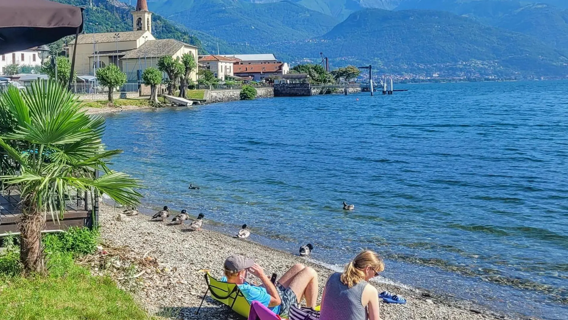 Verde Ferienhaus Mit Panorama-Seeblick Pianello Del Lario İtalya